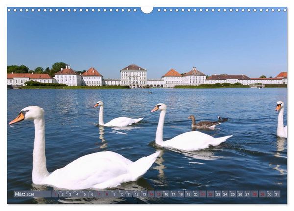 Produktbild: Weltst&auml;dtchen M&uuml;nchen (Wandkalender 2026 DIN A3 quer), CALVENDO Monatskalender