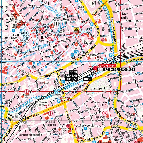 Produktbild: Falk Cityplan Erfurt 1:20.000