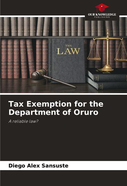 Produktbild: Tax Exemption for the Department of Oruro