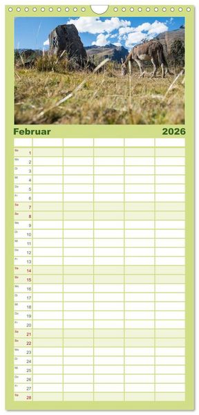 Produktbild: Familienplaner 2026 - Climbing Solutions - Bergsport weltweit mit 5 Spalten (Wandkalender, 21 x 45 cm) CALVENDO