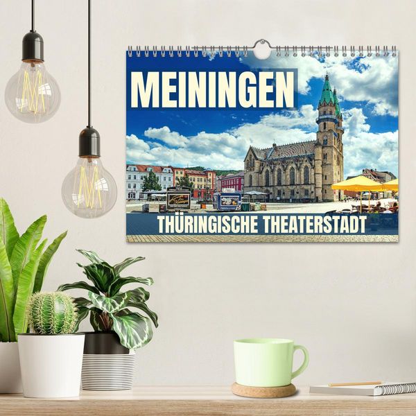 Produktbild: Meiningen - Th&uuml;ringische Theaterstadt (Wandkalender 2026 DIN A4 quer), CALVENDO Monatskalender