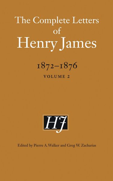 Produktbild: The Complete Letters of Henry James, 1872-1876, Volume 2