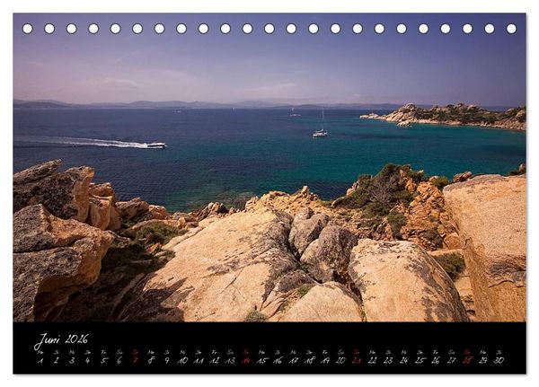Produktbild: Der Norden Sardiniens (Tischkalender 2026 DIN A5 quer), CALVENDO Monatskalender
