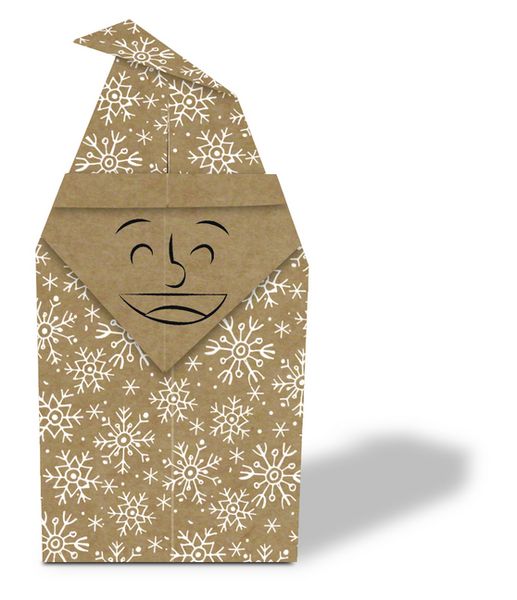 Produktbild: URSUS Faltbl&auml;tter Kraftpapier "Weihnachten", 15 x 15 cm
