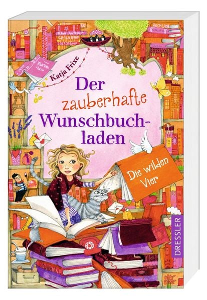 Produktbild: Der zauberhafte Wunschbuchladen 4. Die wilden Vier