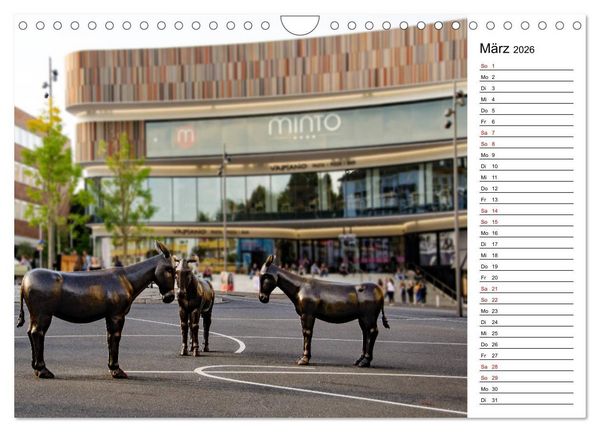 Produktbild: Unterwegs in M&ouml;nchengladbach (Wandkalender 2026 DIN A4 quer), CALVENDO Monatskalender