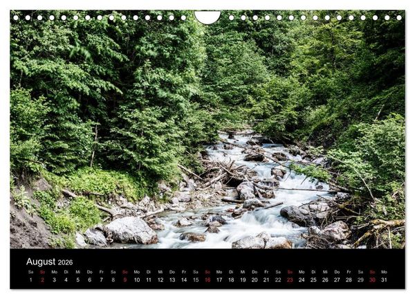 Produktbild: Bergblicke - Elmau (Wandkalender 2026 DIN A4 quer), CALVENDO Monatskalender