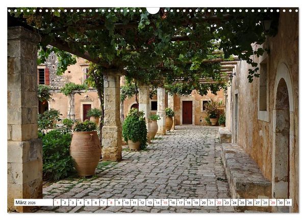 Produktbild: Kreta - Sonnenparadies und Wiege Europas (Wandkalender 2026 DIN A3 quer), CALVENDO Monatskalender