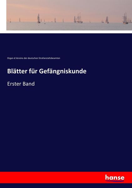 Produktbild: Bl&auml;tter f&uuml;r Gef&auml;ngniskunde