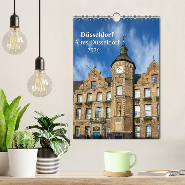 Produktbild: D&uuml;sseldorf - Altes D&uuml;sseldorf (Wandkalender 2026 DIN A4 hoch), CALVENDO Monatskalender
