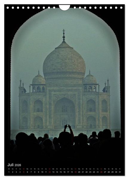 Produktbild: india RETROspective - Indien Kalender (Wandkalender 2026 DIN A4 hoch), CALVENDO Monatskalender