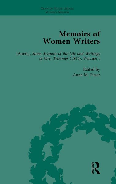 Produktbild: Memoirs of Women Writers, Part I, Volume 3