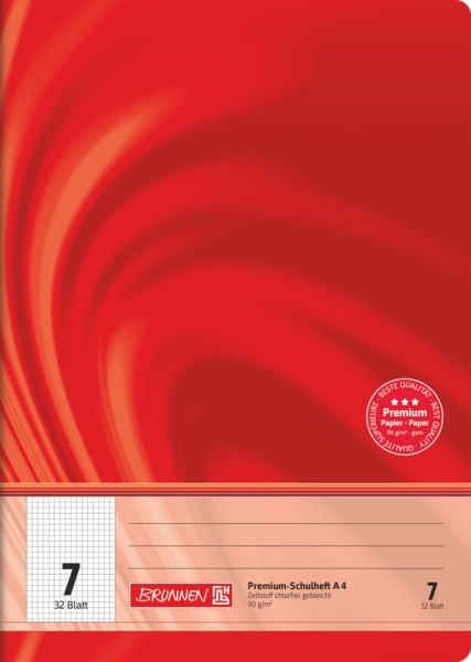 Produktbild: Brunnen SchulheftA4 Vivendi Lin 7 32Bl