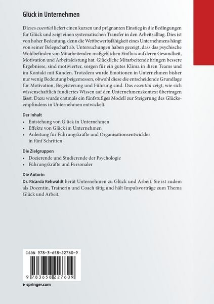 Produktbild: Gl&uuml;ck in Unternehmen
