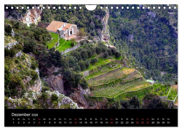 Produktbild: Amalfik&uuml;ste und Capri (Wandkalender 2026 DIN A4 quer), CALVENDO Monatskalender