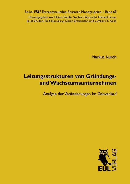 Produktbild: Leistungsstrukturen von Gr&uuml;ndungs- und Wachstumsunternehmen
