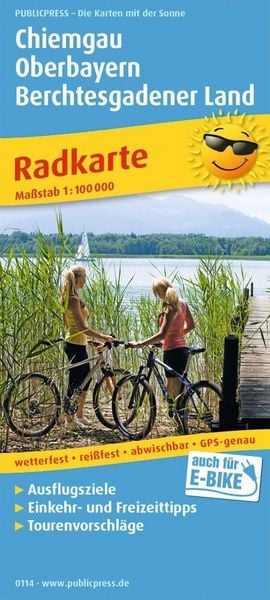 Produktbild: Chiemgau - Oberbayern - Berchtesgadener Land 1:100 000