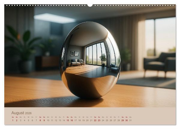 Produktbild: Verkehrte Welt - Bilderr&auml;tsel (hochwertiger Premium Wandkalender 2026 DIN A2 quer), Kunstdruck in Hochglanz