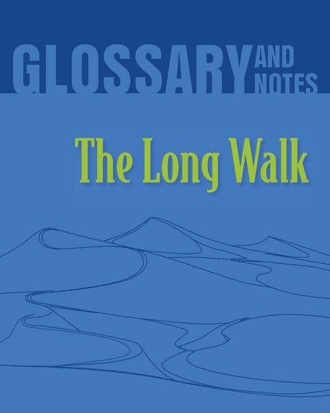 Produktbild: The Long Walk Glossary and Notes