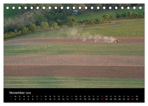Produktbild: Hohenlohe von oben (Tischkalender 2026 DIN A5 quer), CALVENDO Monatskalender