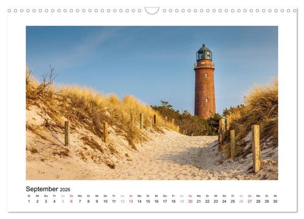 Produktbild: Ostsee - Spaziergang am Meer (Wandkalender 2026 DIN A3 quer), CALVENDO Monatskalender