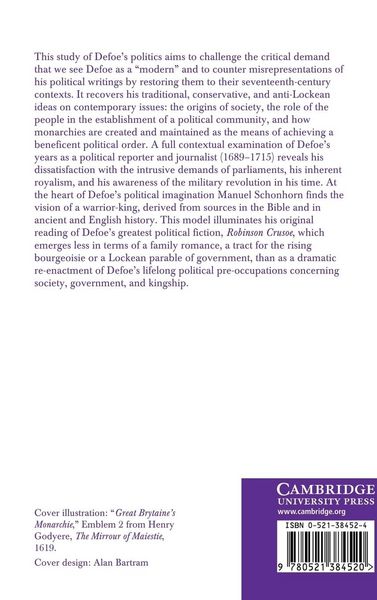 Produktbild: Defoe's Politics