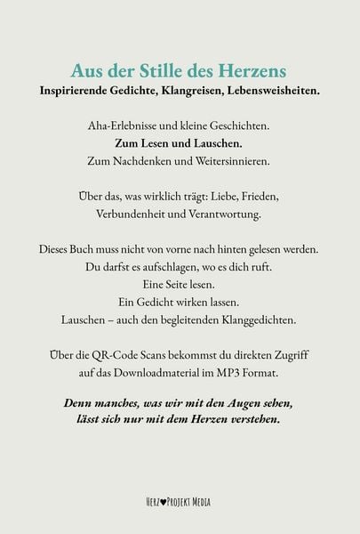Produktbild: Herzens Botschaften - Aus der Stille des Herzens