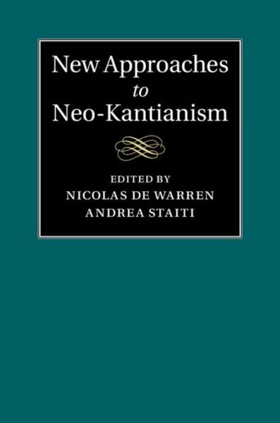 Produktbild: New Approaches to Neo-Kantianism
