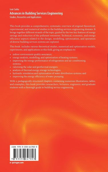 Produktbild: Advances in Building Services Engineering