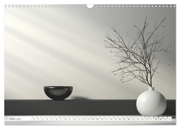 Produktbild: Zen (Wandkalender 2026 DIN A3 quer), CALVENDO Monatskalender