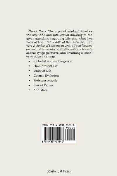 Produktbild: A Series of Lessons in Gnani Yoga