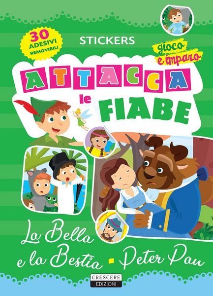 Produktbild: Attacca le fiabe: La bella e la bestia-Peter Pan