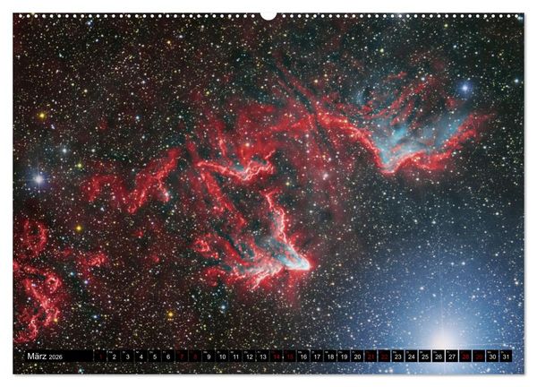 Produktbild: Deepsky 2026 (Wandkalender 2026 DIN A2 quer), CALVENDO Monatskalender