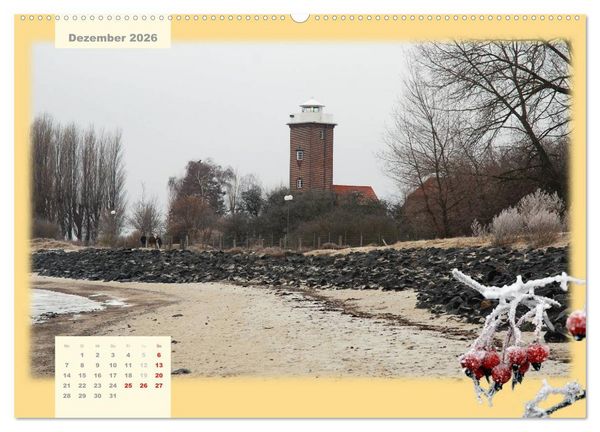 Produktbild: Leuchtt&uuml;rme Schleswig-Holsteins (hochwertiger Premium Wandkalender 2026 DIN A2 quer), Kunstdruck in Hochglanz