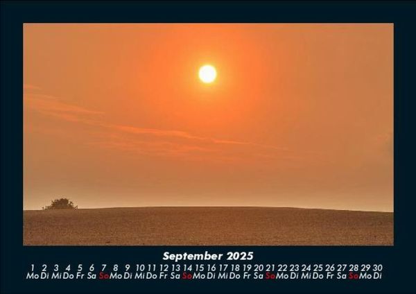 Produktbild: Sonnenuntergang 2025 Fotokalender DIN A5