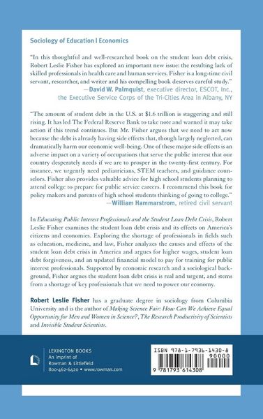 Produktbild: Educating Public Interest Professionals and the Student Loan Debt Crisis