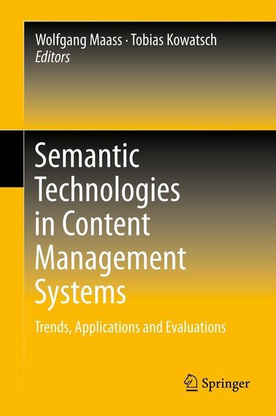 Produktbild: Semantic Technologies in Content Management Systems