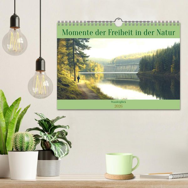 Produktbild: Wandergl&uuml;ck - Momente der Freiheit in der Natur (Wandkalender 2026 DIN A4 quer), CALVENDO Monatskalender