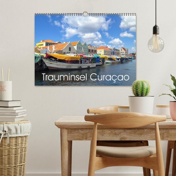 Produktbild: Trauminsel Cura&ccedil;ao (Wandkalender 2026 DIN A3 quer), CALVENDO Monatskalender