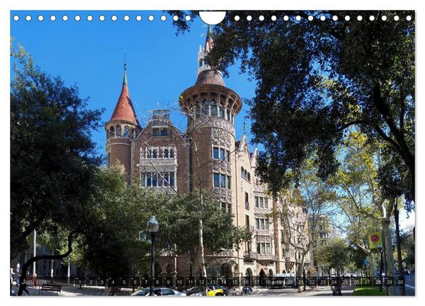 Produktbild: Barcelona - Von Gotik bis Modernisme (Wandkalender 2026 DIN A4 quer), CALVENDO Monatskalender