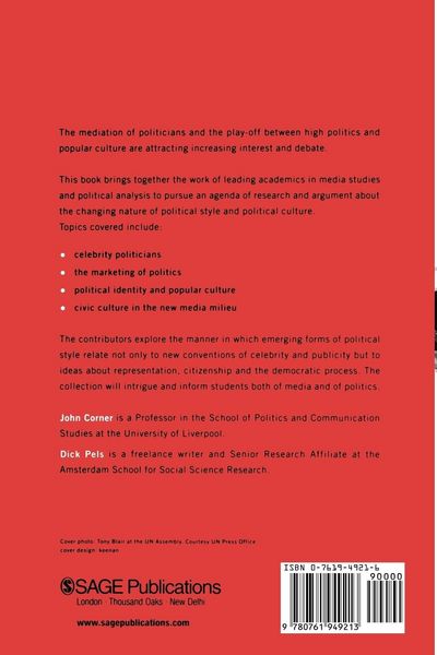 Produktbild: Media and the Restyling of Politics