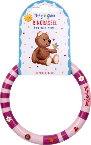 Produktbild: Ringrassel - BabyGl&uuml;ck, rosa