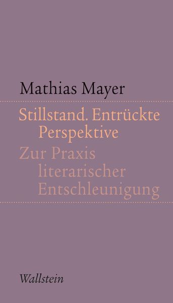 Produktbild: Stillstand. Entr&uuml;ckte Perspektive