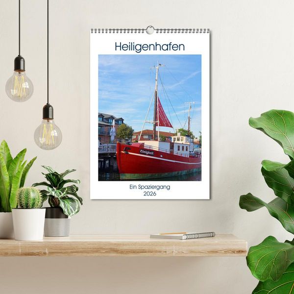 Produktbild: Heiligenhafen Ein Spaziergang (Wandkalender 2026 DIN A3 hoch), CALVENDO Monatskalender