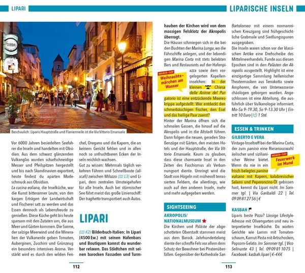 Produktbild: MARCO POLO Reisef&uuml;hrer Sizilien, Liparische Inseln