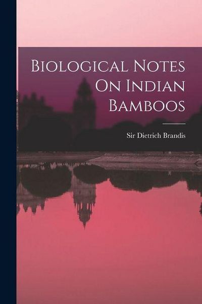 Produktbild: Biological Notes On Indian Bamboos