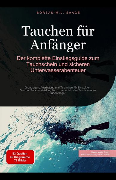 Produktbild: Tauchen f&uuml;r Anf&auml;nger: Der komplette Einstiegsguide zum Tauchschein und sicheren Unterwasserabenteuer (Tauchen (DE), #2)