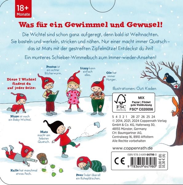 Produktbild: Mein Winterwichtel-Schieberbuch