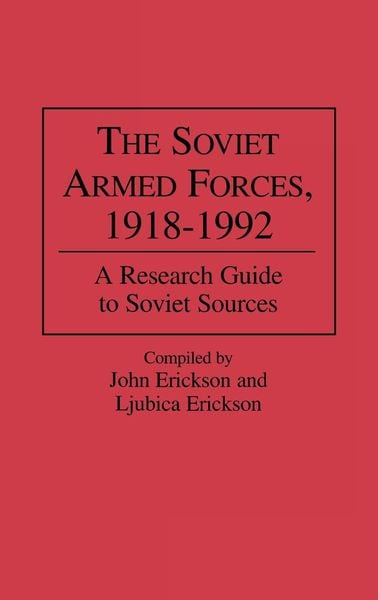 Produktbild: The Soviet Armed Forces, 1918-1992