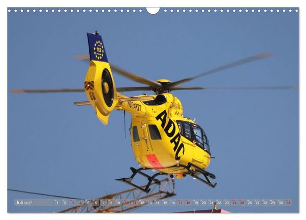 Produktbild: Helikopter in der Luft 2.0 (Wandkalender 2027 DIN A3 quer), CALVENDO Monatskalender